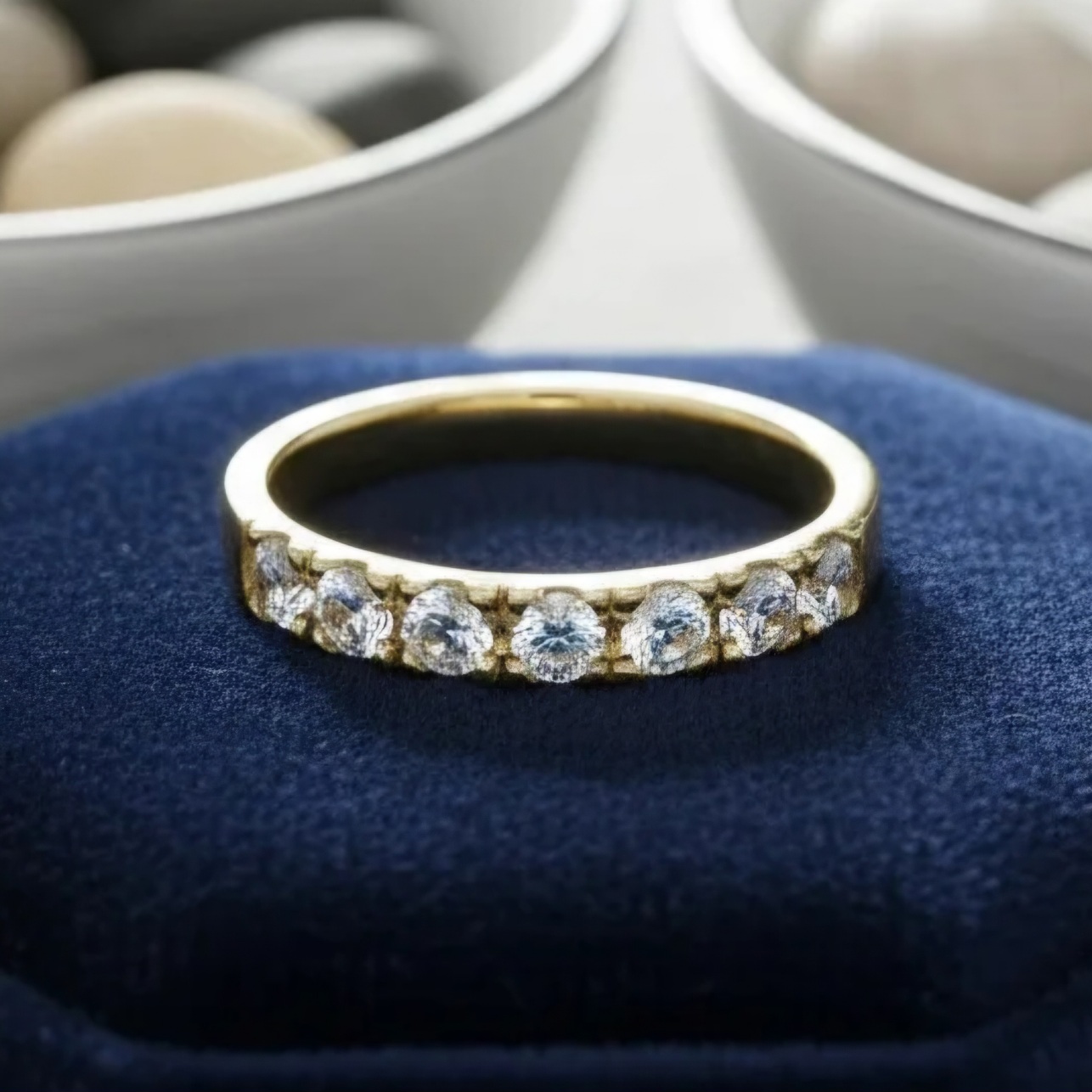 zlatá diamantová obrúčka