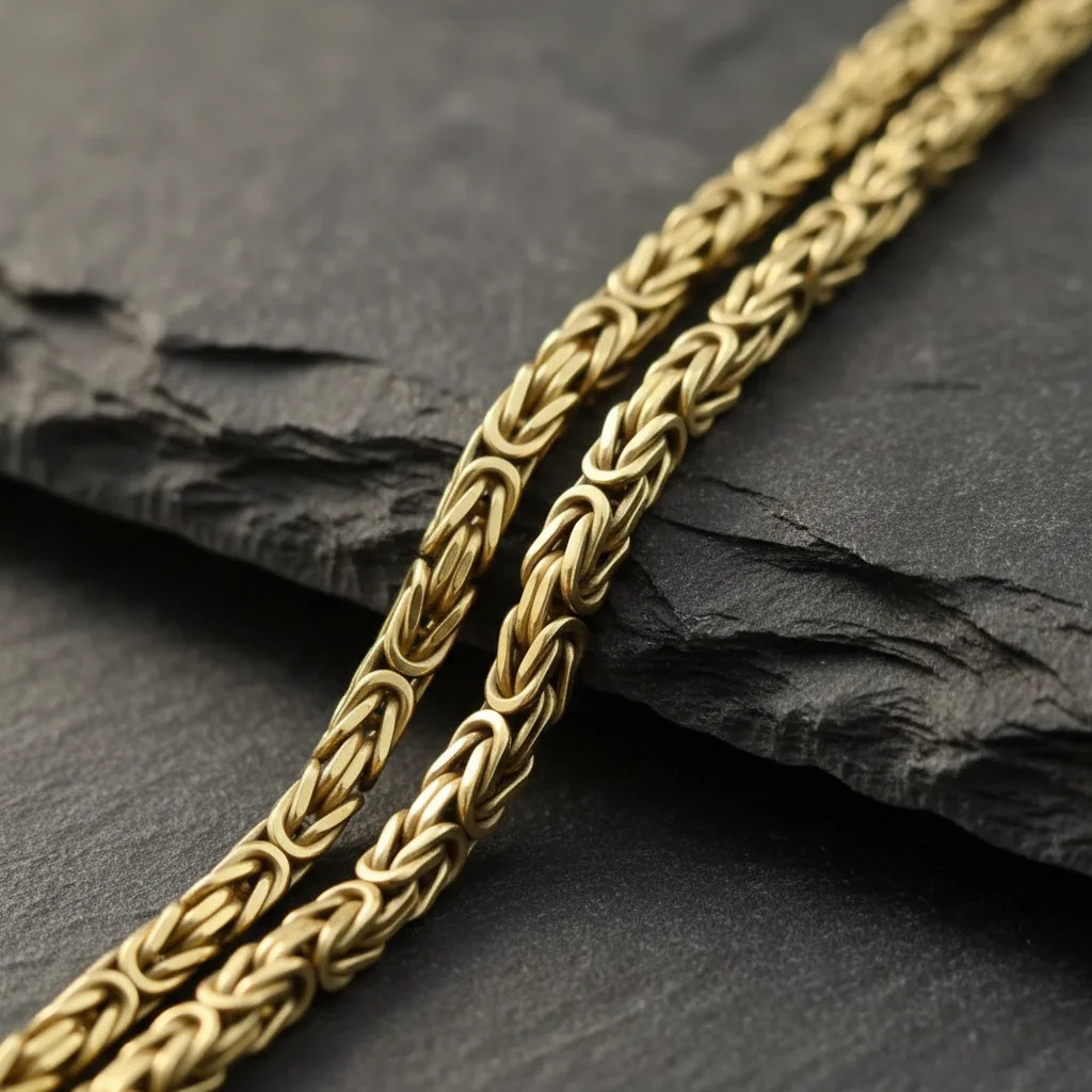 zlatá pánska retiazka královský vzor