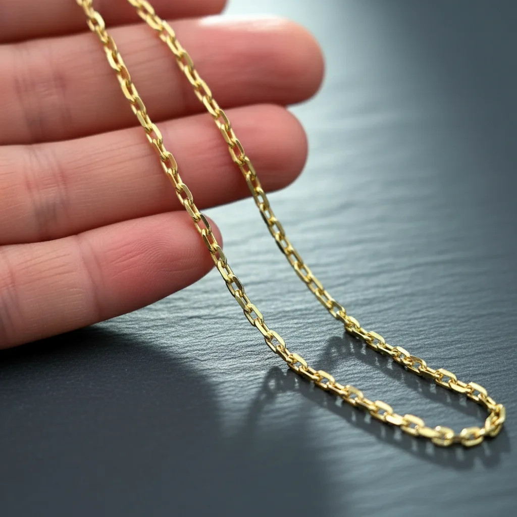 dámska zlatá retiazka pilka 2,7mm